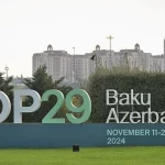 COP29の最高責任者が化石燃料取引の宣伝を撮影